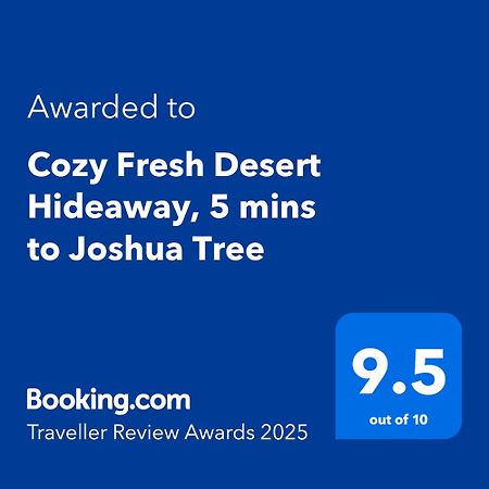 Cozy Fresh Desert Hideaway, 5 Mins To Joshua Tree Twentynine Palms Esterno foto